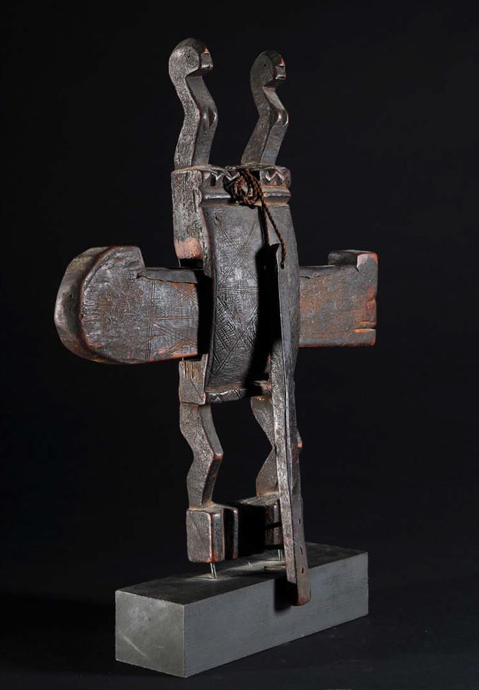 Große Abbildung Nr.1: 136-2321 Dogon Türschloß.: (Afrika)