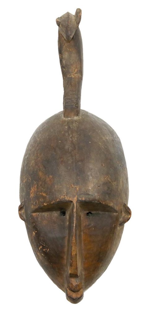 Große Abbildung Nr.1: 136-2349 Zoomorphe Maske: (Afrika, Masken)