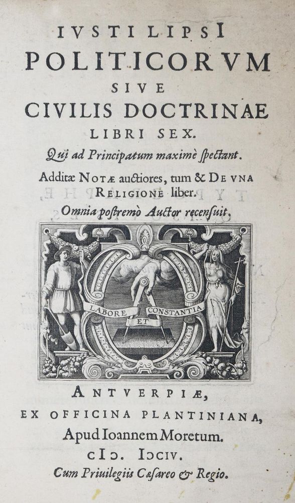 Große Abbildung Nr.1: 136-237 Lipsius,J.: (Alte Drucke, Handschriften und Theologie)