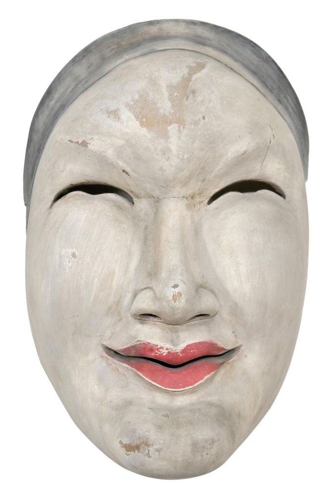 Große Abbildung Nr.1: 136-2379 Japan Noh Maske: (Asiatika)