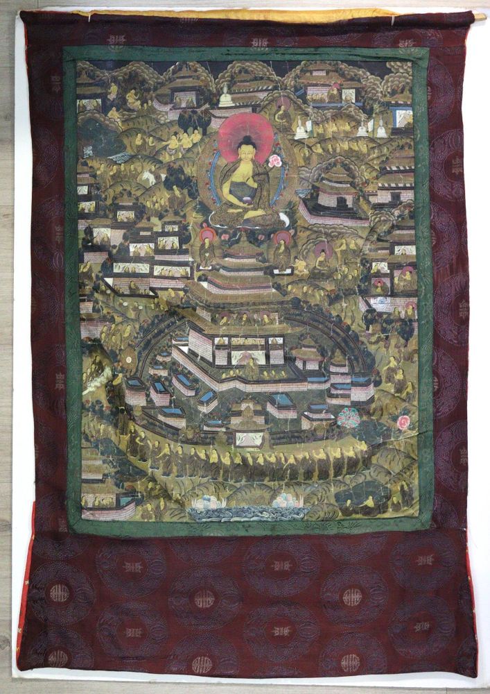 Große Abbildung Nr.4: 136-2387 Thankga.: (Asiatika, Nepal)