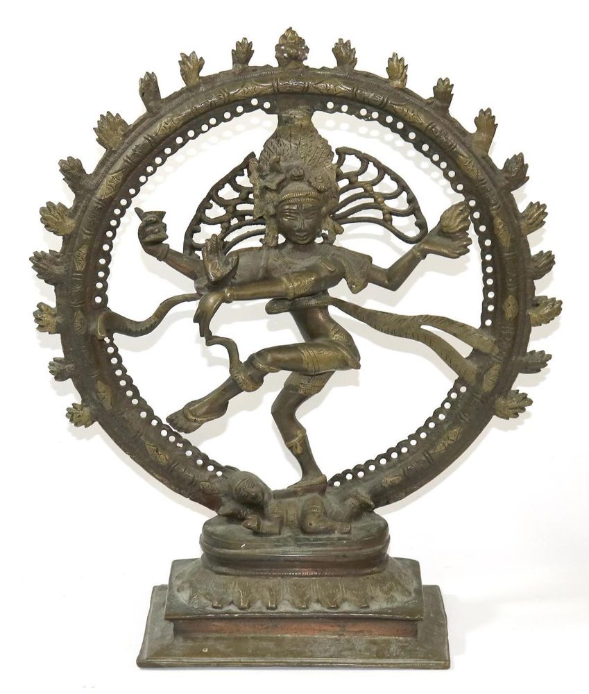 Große Abbildung Nr.1: 136-2396 Tanzender Shiva: (Asiatika)