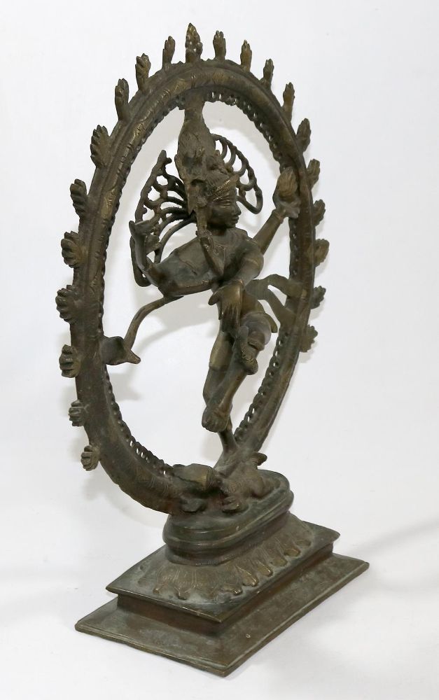Große Abbildung Nr.2: 136-2396 Tanzender Shiva: (Asiatika)