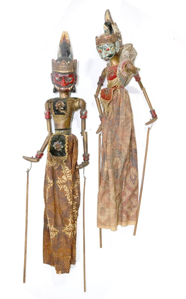 Große Abbildung Nr.1: 136-2413 Wayang Indonesien.: (Asiatika)