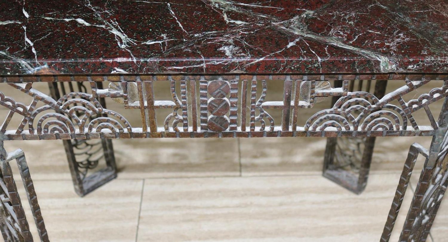 Große Abbildung Nr.3: 136-2424 Tisch Art Déco Frankreich: (Möbel, Design)