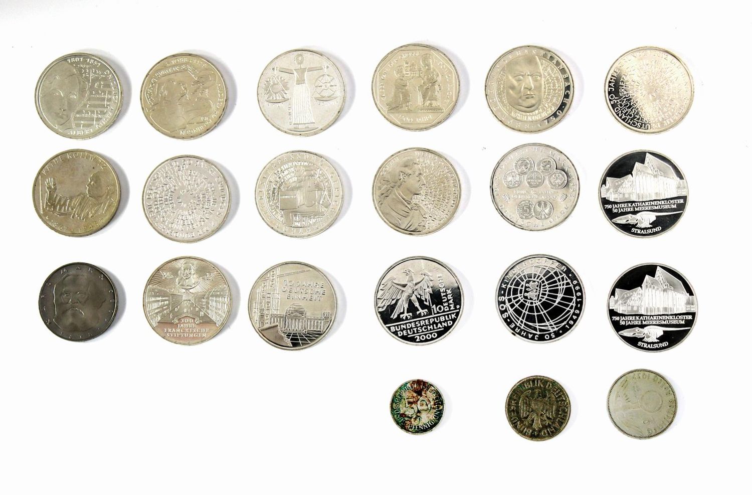 Große Abbildung Nr.2: 136-2441 Deutsche Mark.: (Münzen)