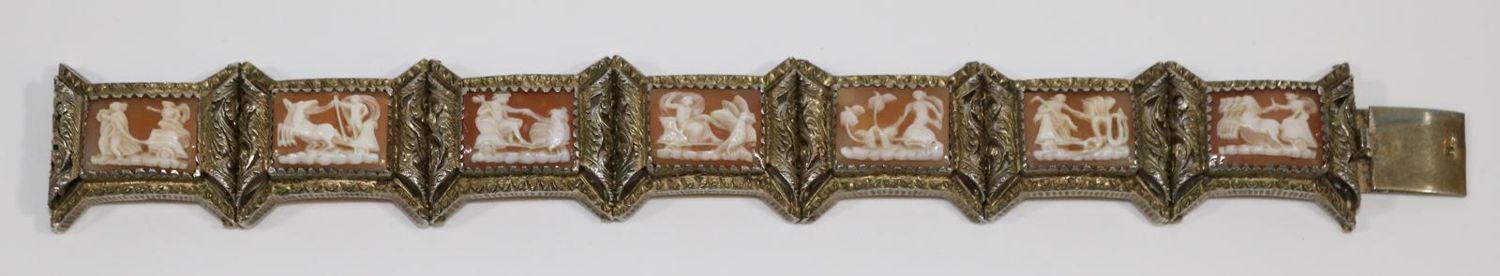 Große Abbildung Nr.2: 136-2511 Kameenarmband.: (Schmuck, Armband, Kameen)