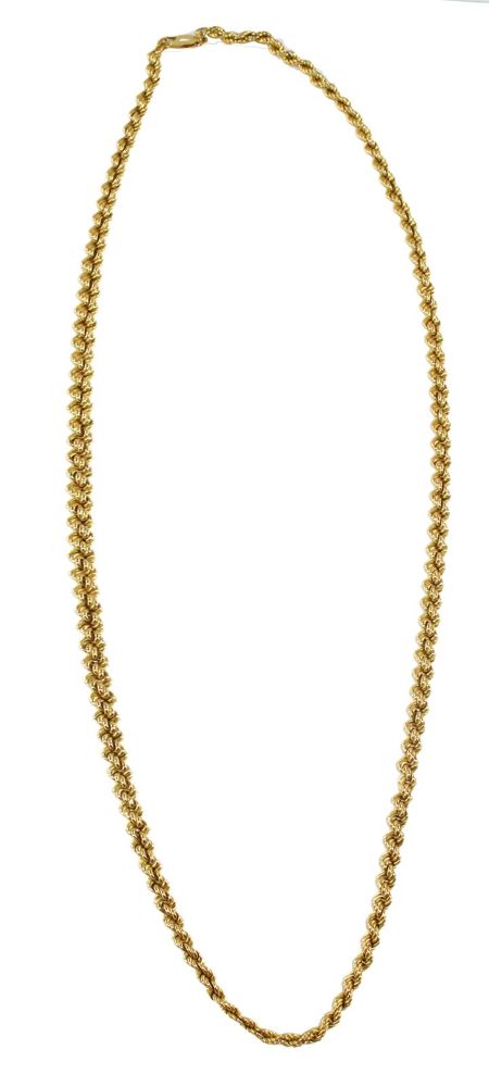 Große Abbildung Nr.1: 136-2532 Kordelkette.: (Schmuck, Ketten)