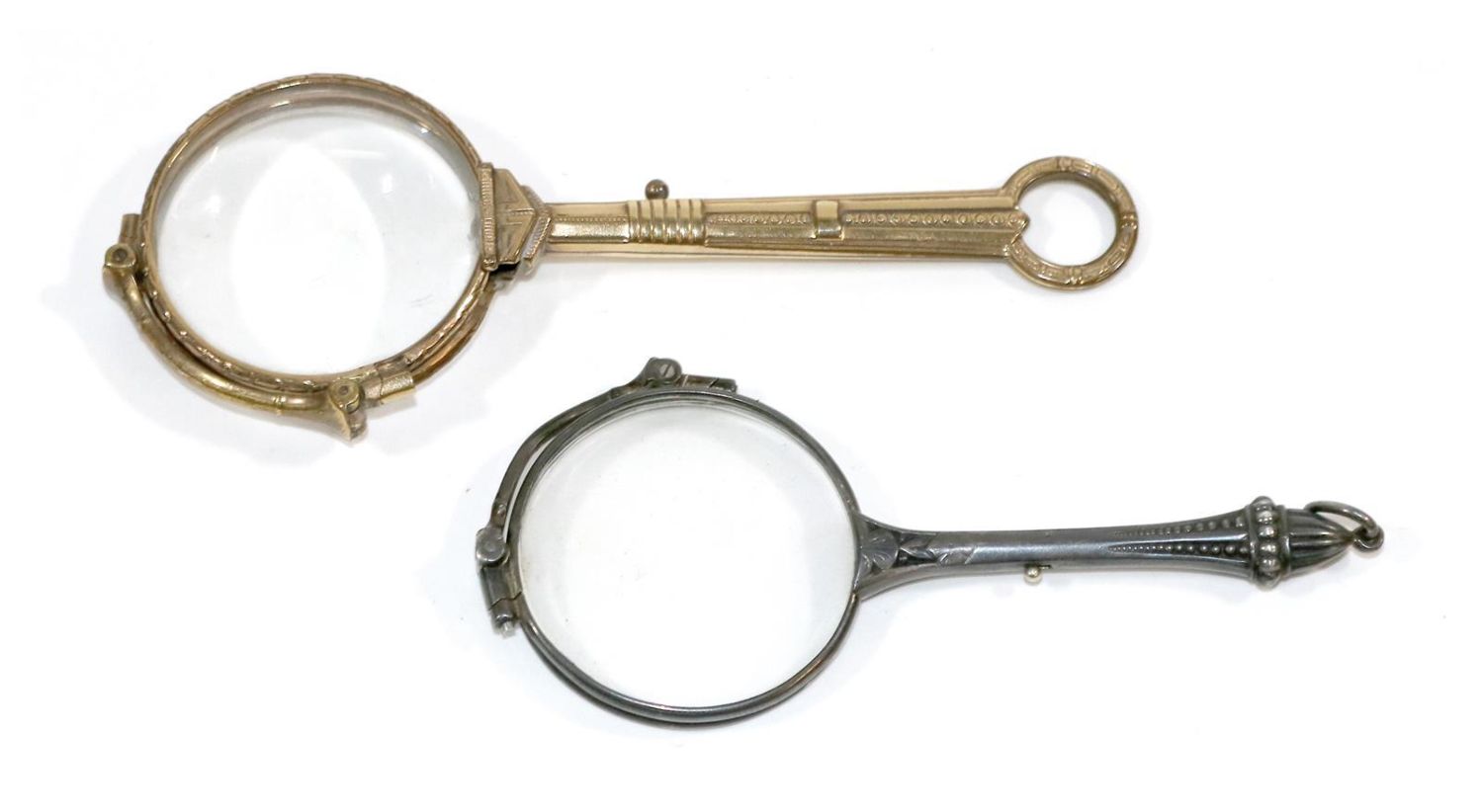 Große Abbildung Nr.1: 136-2537 Lorgnon Gelbgold.: (Schmuck)
