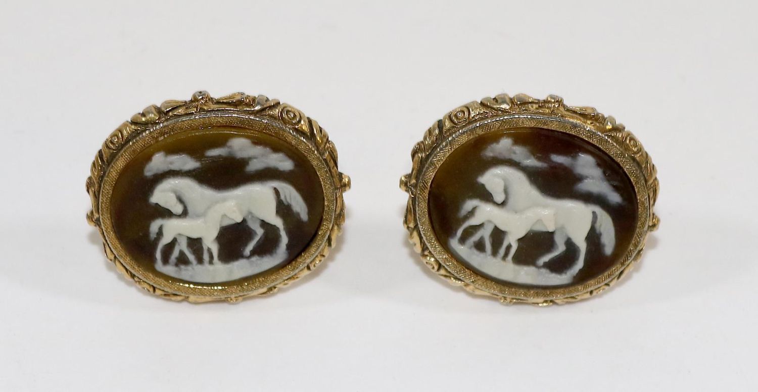 Große Abbildung Nr.1: 136-2540 Manschettenknöpfe.: (Schmuck)