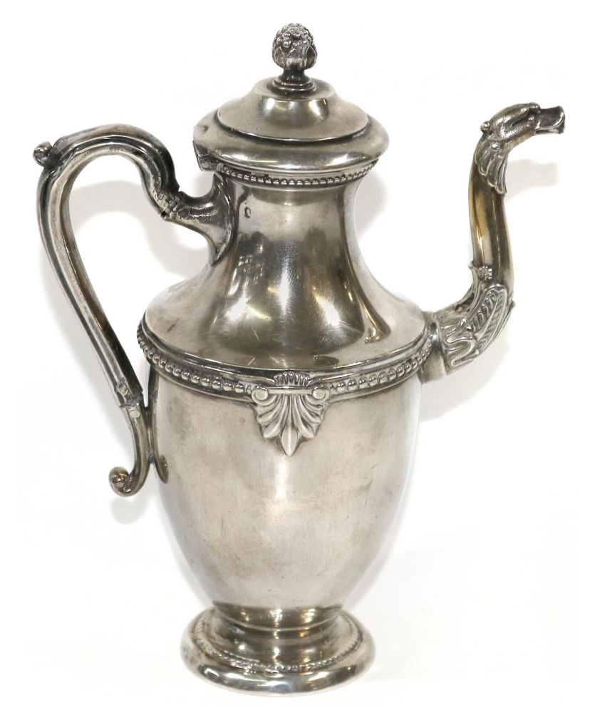 Große Abbildung Nr.1: 136-2562 Kaffeekännchen.: (Silber)