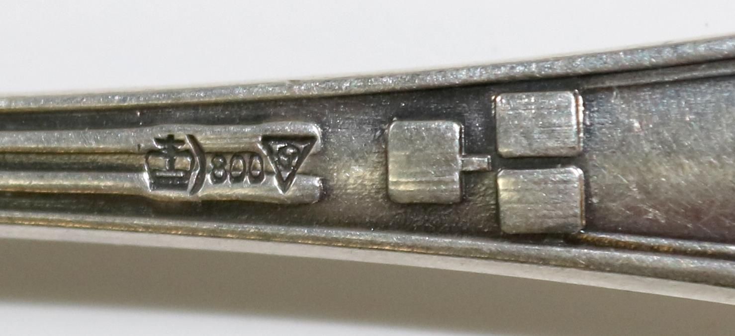 Große Abbildung Nr.3: 136-2570 Silberbesteck: (Silber)