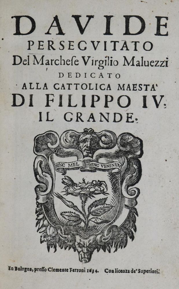 Große Abbildung Nr.1: 136-258 Malvezzi,V.: (Alte Drucke, Handschriften und Theologie)