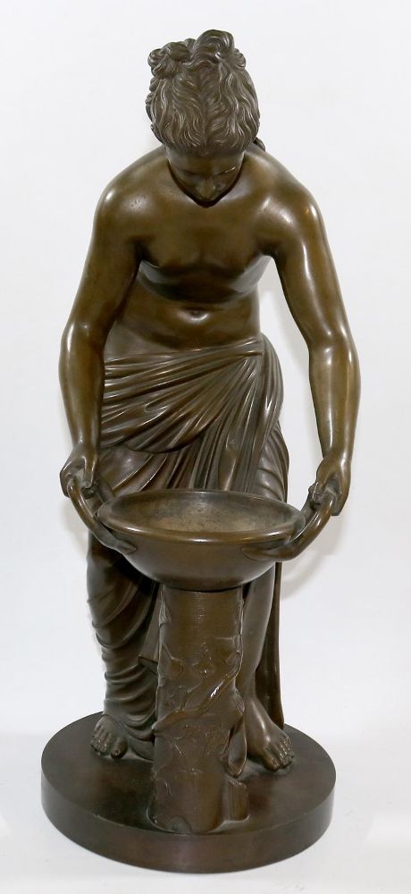 Große Abbildung Nr.5: 136-2594 Danaide mit Schale: (Skulpturen - Plastiken)