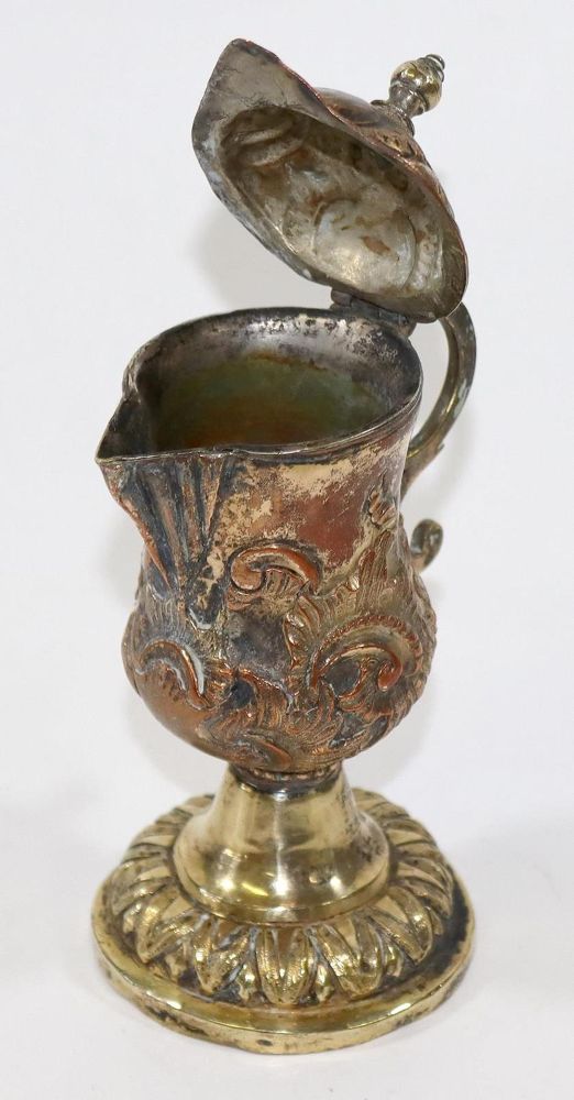 Große Abbildung Nr.2: 136-2636 Abendmahlskännchen barock.: (Volkskunst, Religiöse Volkskunst)