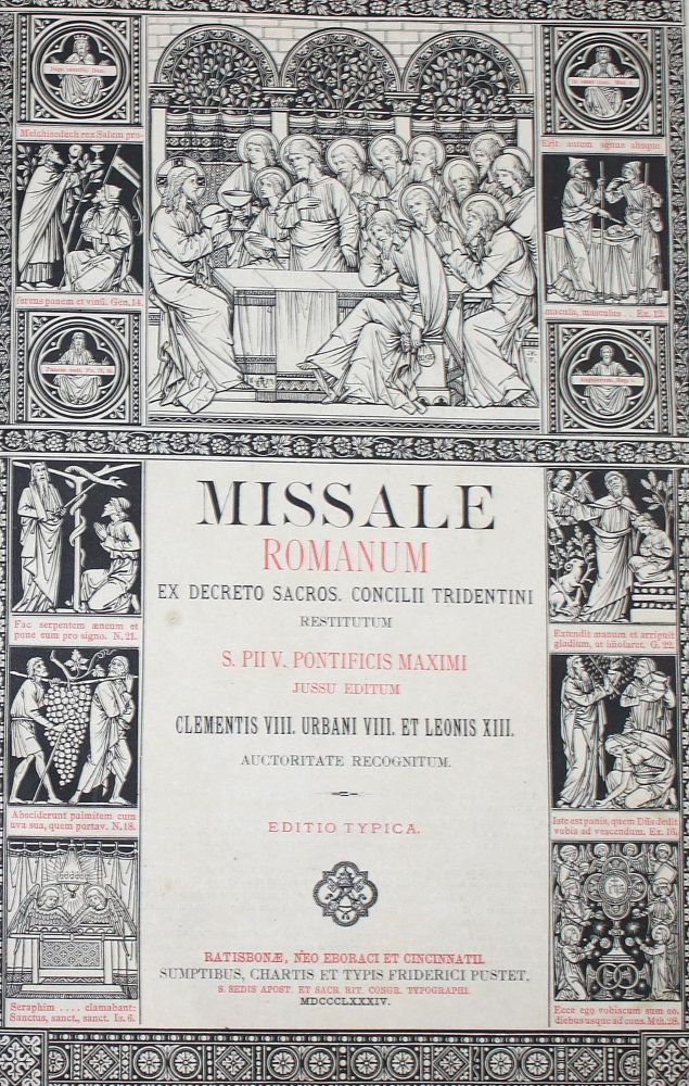 Große Abbildung Nr.1: 136-276 Missale Romanum: (Alte Drucke, Handschriften und Theologie)