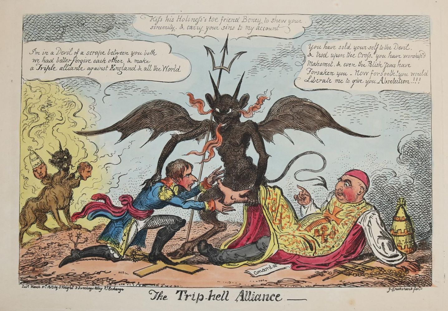 Große Abbildung Nr.4: 136-2769 Konvolut: (Varia, Karikatur)