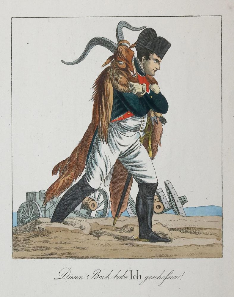 Große Abbildung Nr.1: 136-2770 Konvolut: (Varia, Karikatur, Napoleon)