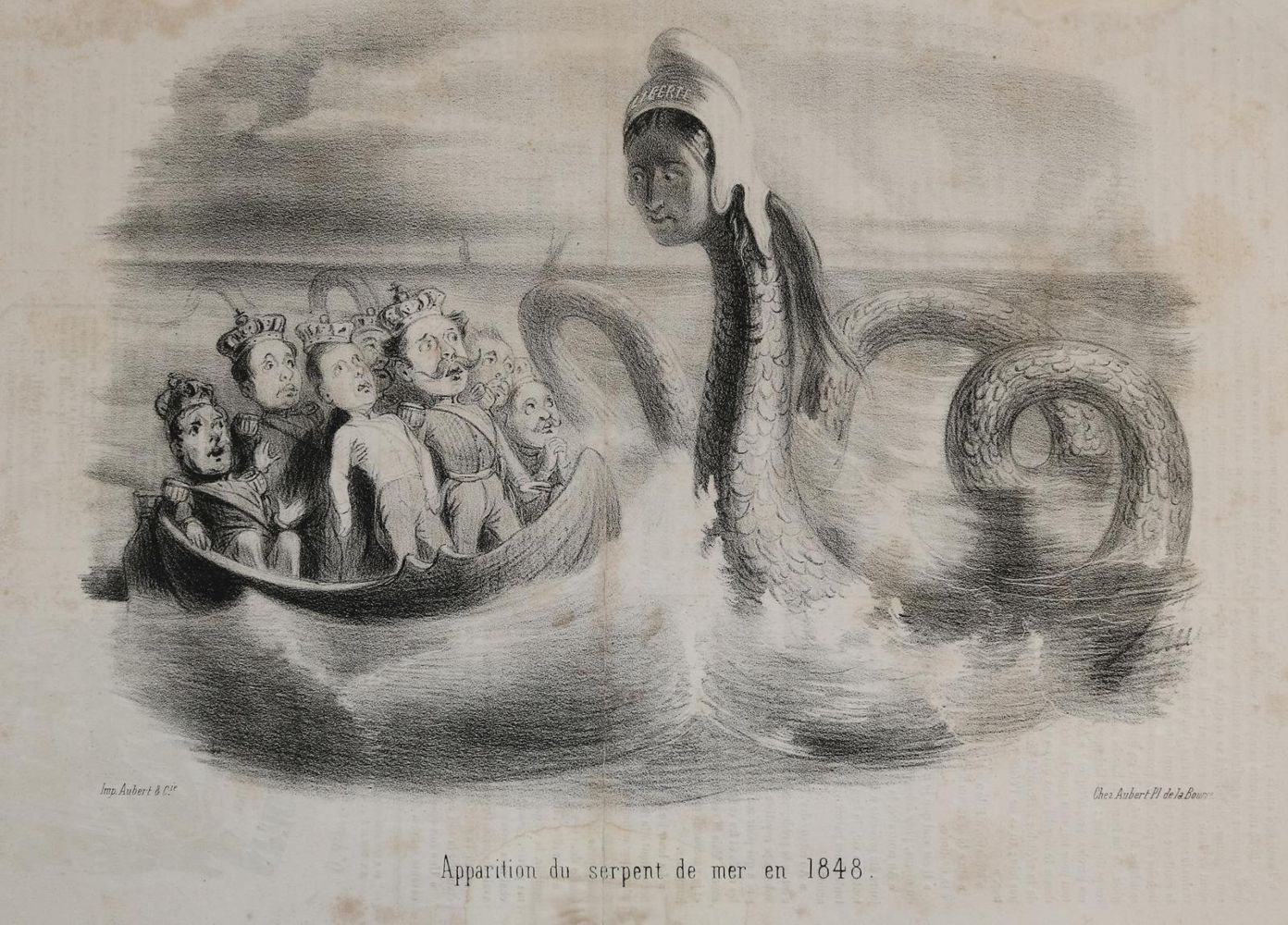 Große Abbildung Nr.4: 136-2771 Konvolut: (Varia, Karikatur, Napoleon)