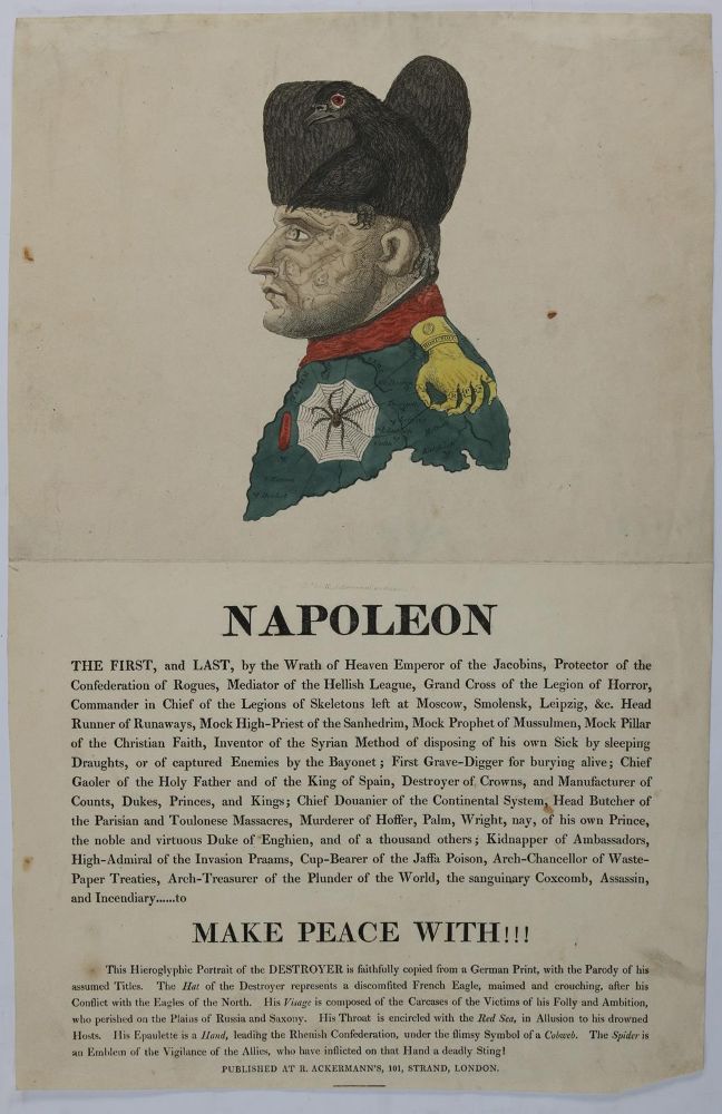 Große Abbildung Nr.5: 136-2771 Konvolut: (Varia, Karikatur, Napoleon)