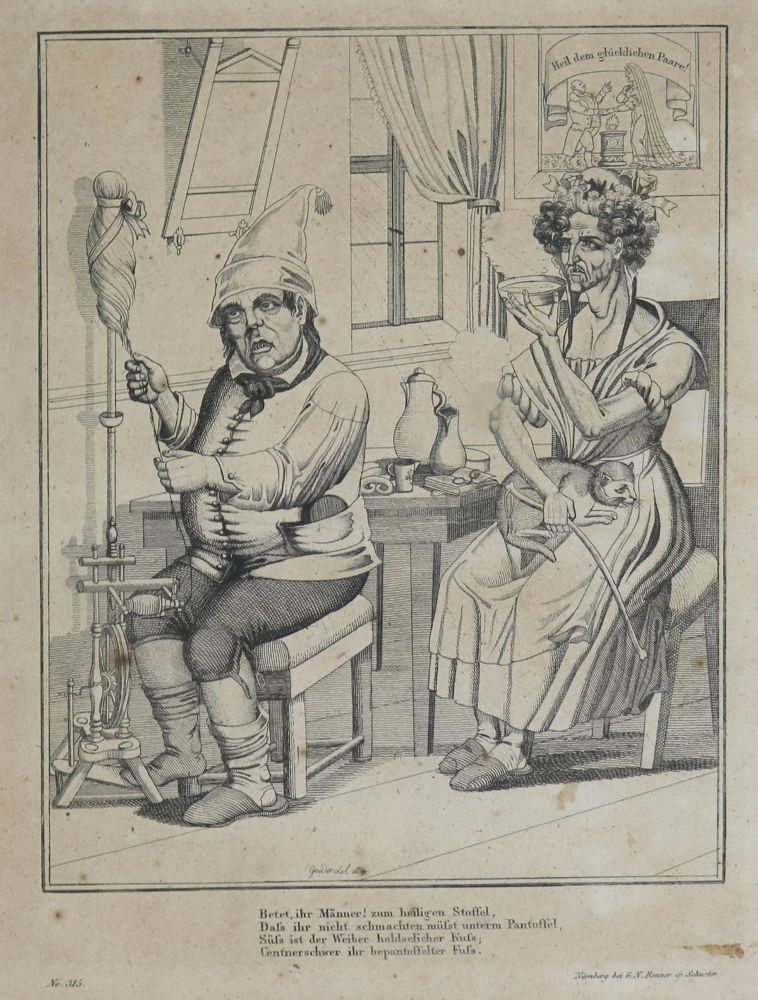 Große Abbildung Nr.2: 136-2772 Karikaturen.: (Varia)
