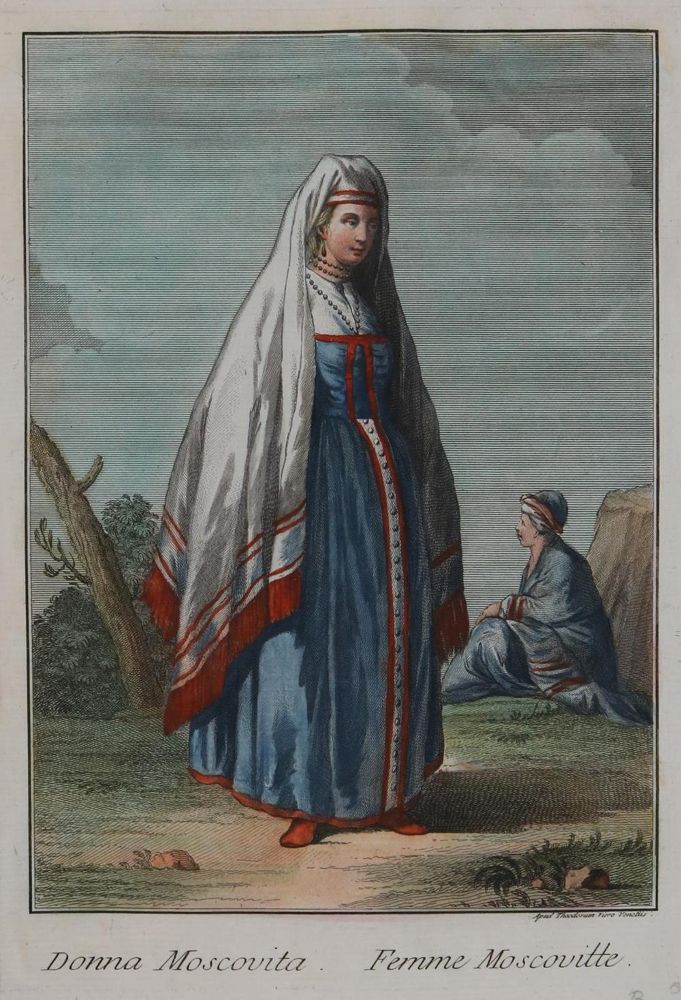 Große Abbildung Nr.3: 136-2801 Kostümdarstellungen.: (Varia, Mode und Trachten)