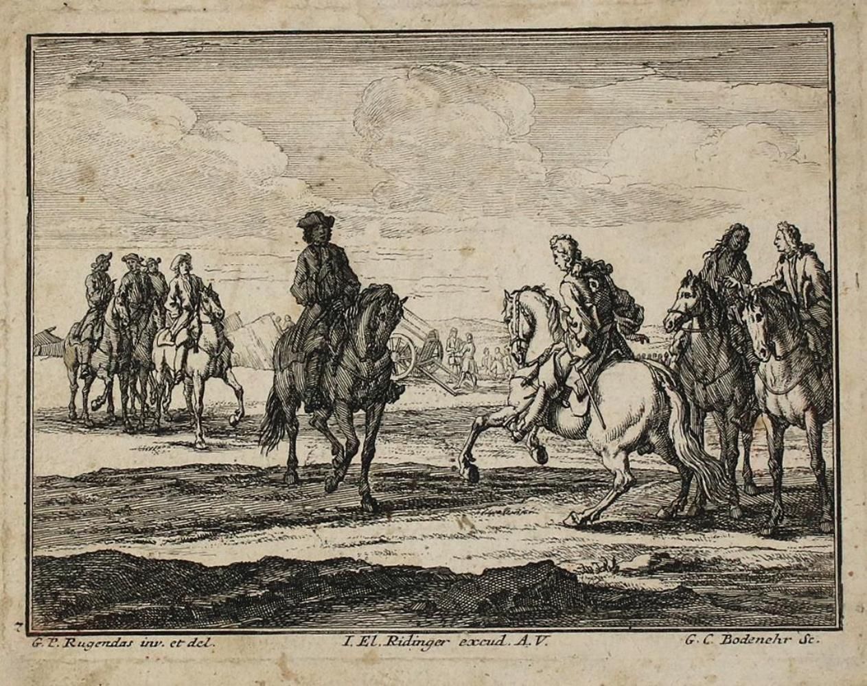 Große Abbildung Nr.1: 136-2807 Rugendas, Georg Philipp.: (Varia, Pferde)