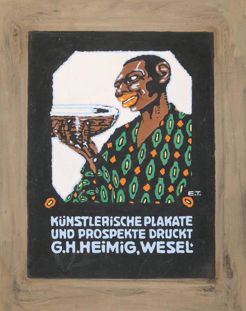 Große Abbildung Nr.1: 136-2840 Heimig, G.H., Wesel.: (Varia, Werbung)