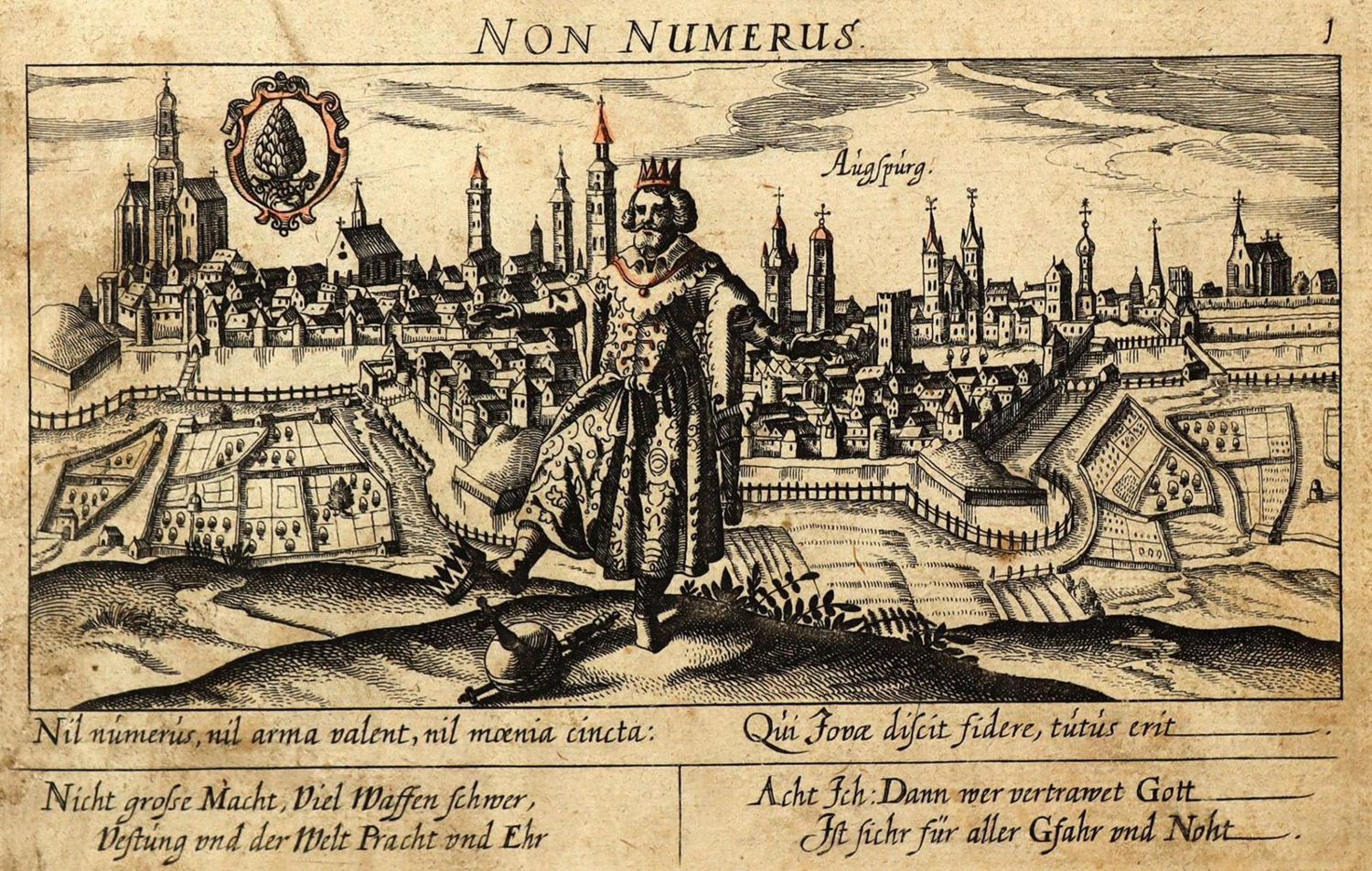 Große Abbildung Nr.1: 136-2847 Augsburg.: (Deutschland)