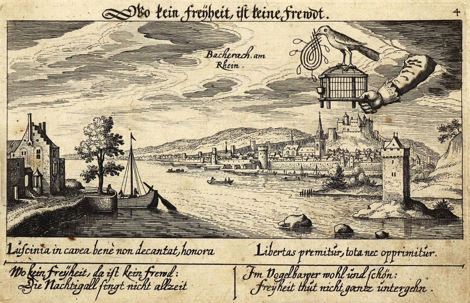 Große Abbildung Nr.1: 136-2850 Bacherach am Rhein.: (Deutschland)