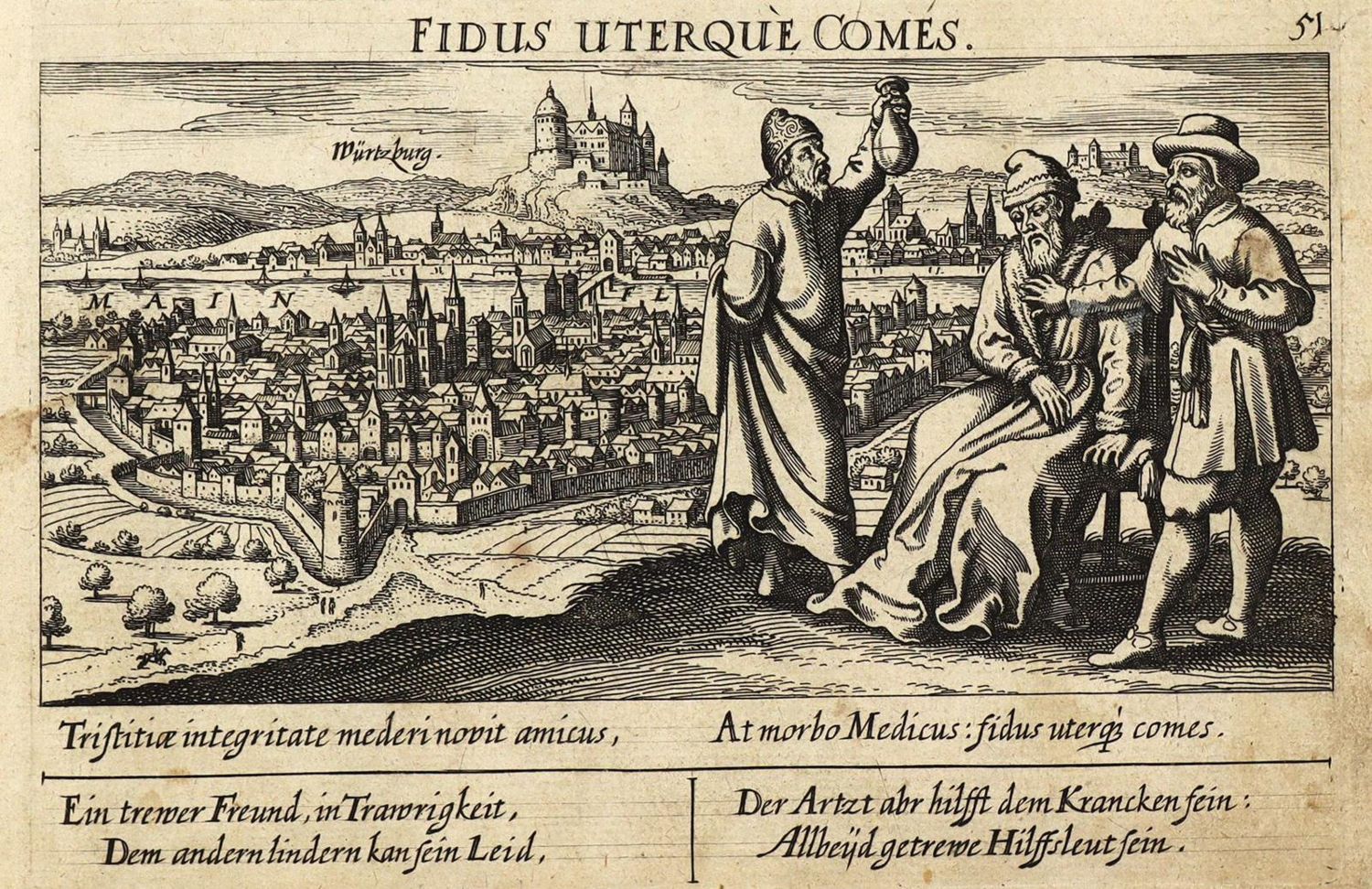 Große Abbildung Nr.1: 136-2857 Würzburg.: (Deutschland, Bayern)