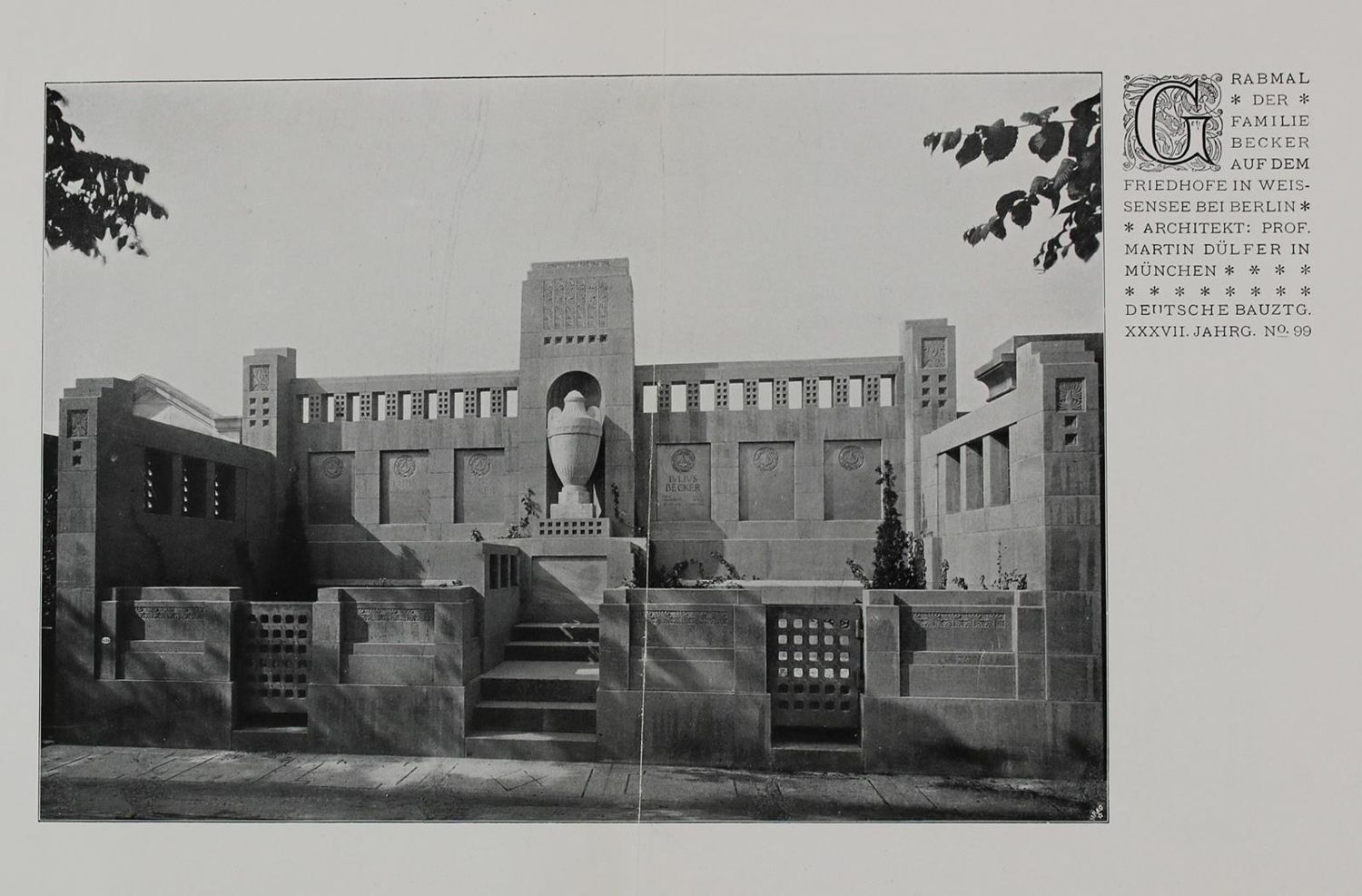 Große Abbildung Nr.1: 136-2859 Jüdischer Friedhof Weißensee.: (Deutschland, Berlin)