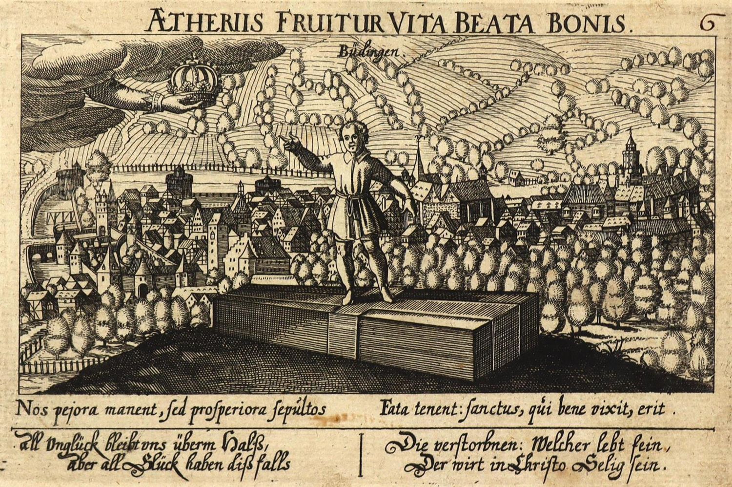 Große Abbildung Nr.1: 136-2864 Büdingen.: (Deutschland)