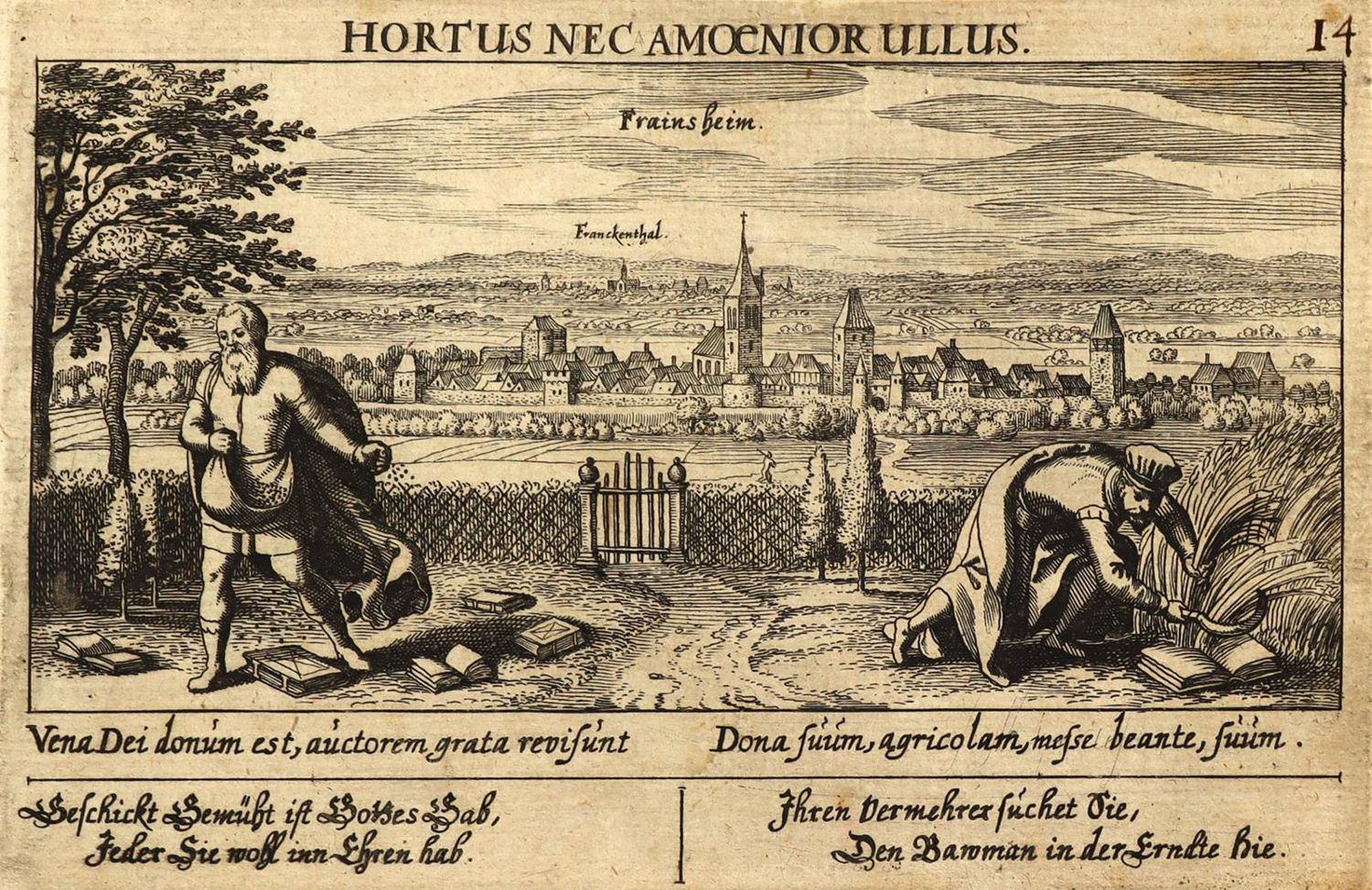 Große Abbildung Nr.1: 136-2882 Freinsheim.: (Deutschland)