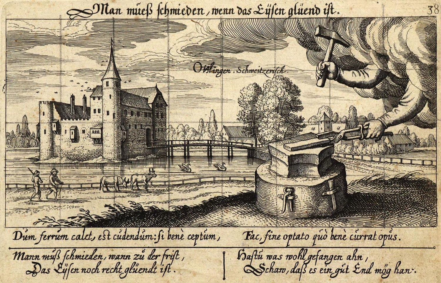 Große Abbildung Nr.1: 136-2883 Friedlingen bei Lörrach.: (Deutschland)