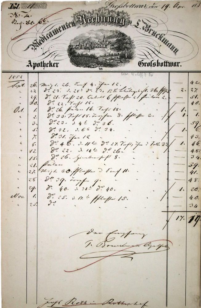 Große Abbildung Nr.1: 136-2886 Großbottwar.: (Deutschland)