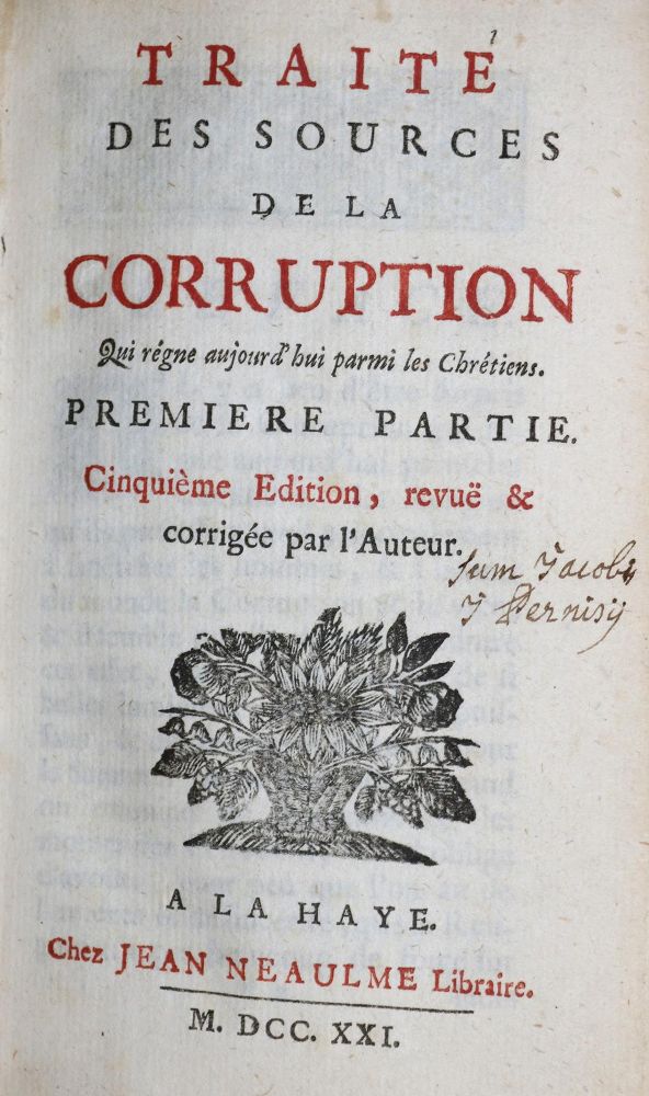 Große Abbildung Nr.1: 136-289 Ostervald,J.F.: (Alte Drucke, Handschriften und Theologie)