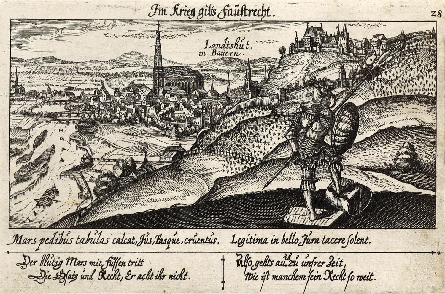 Große Abbildung Nr.1: 136-2925 Landshut.: (Deutschland)