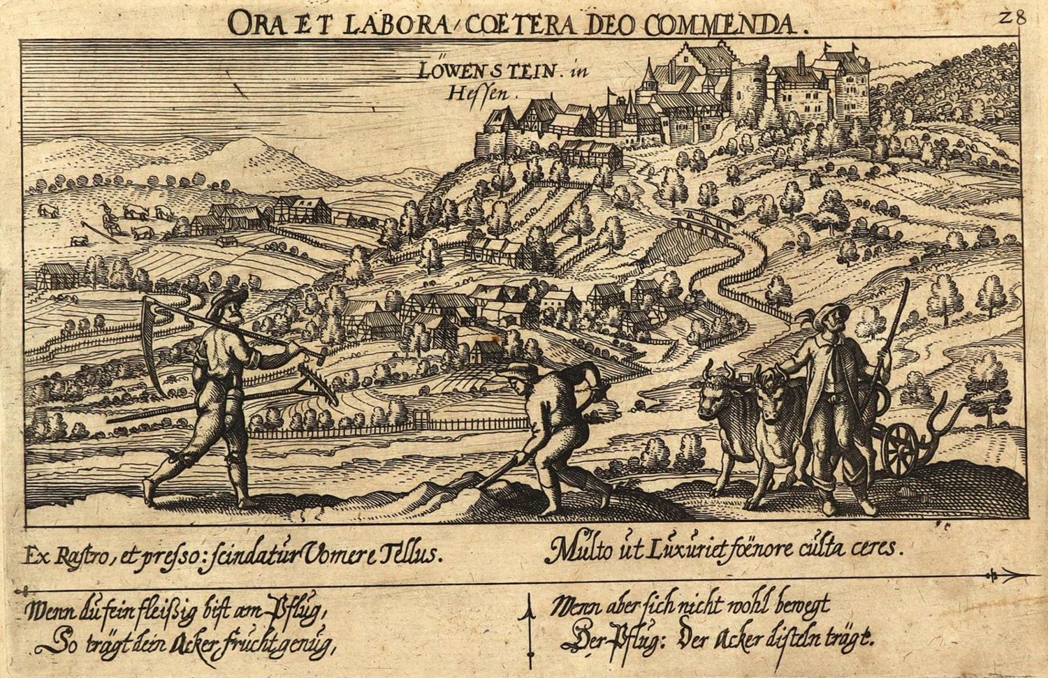 Große Abbildung Nr.1: 136-2934 Löwenstein.: (Deutschland)