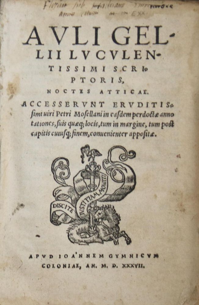 Große Abbildung Nr.1: 136-297 Persius Flaccus,A.: (Alte Drucke, Handschriften und Theologie)