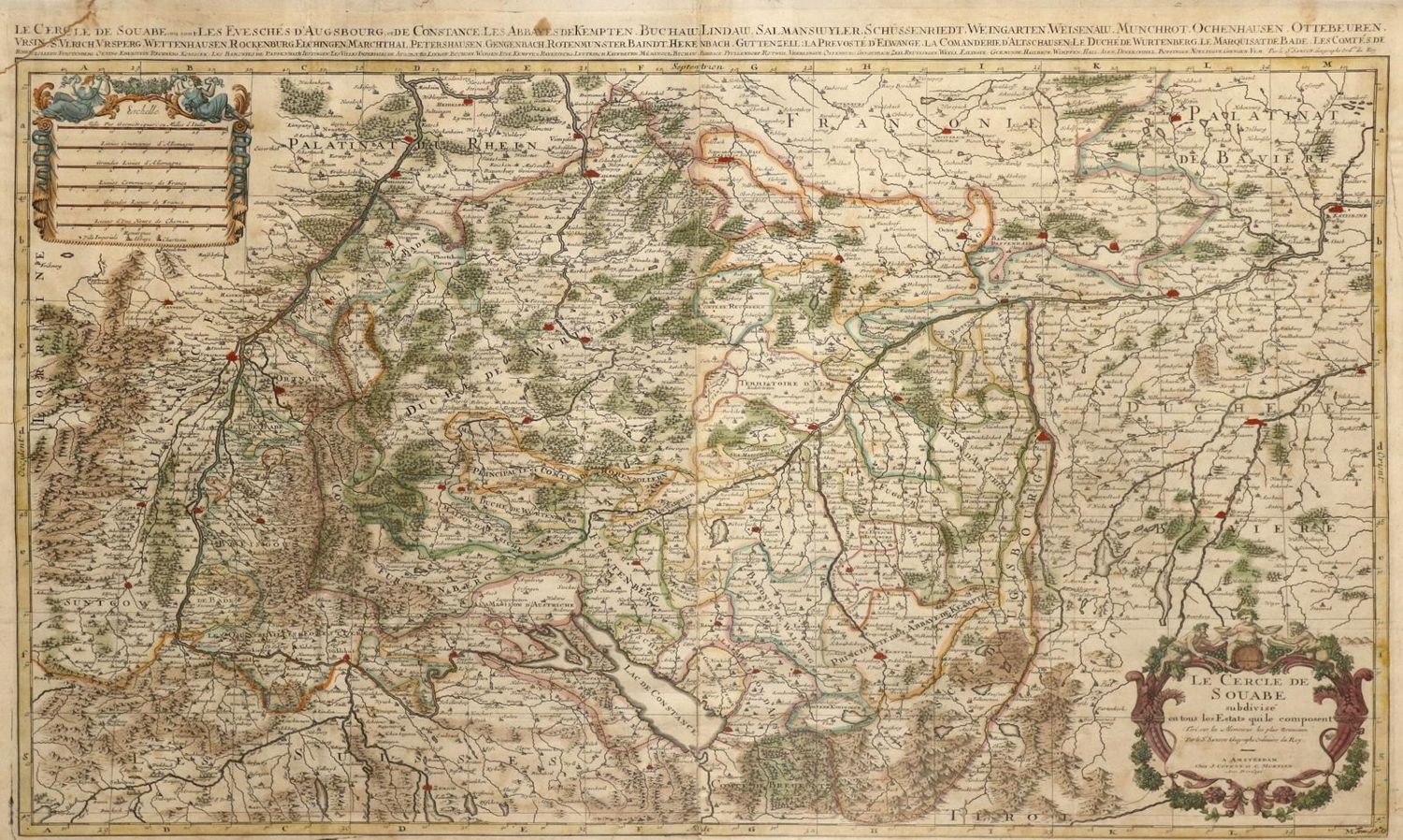 Große Abbildung Nr.1: 136-2976 Schwaben.: (Deutschland)