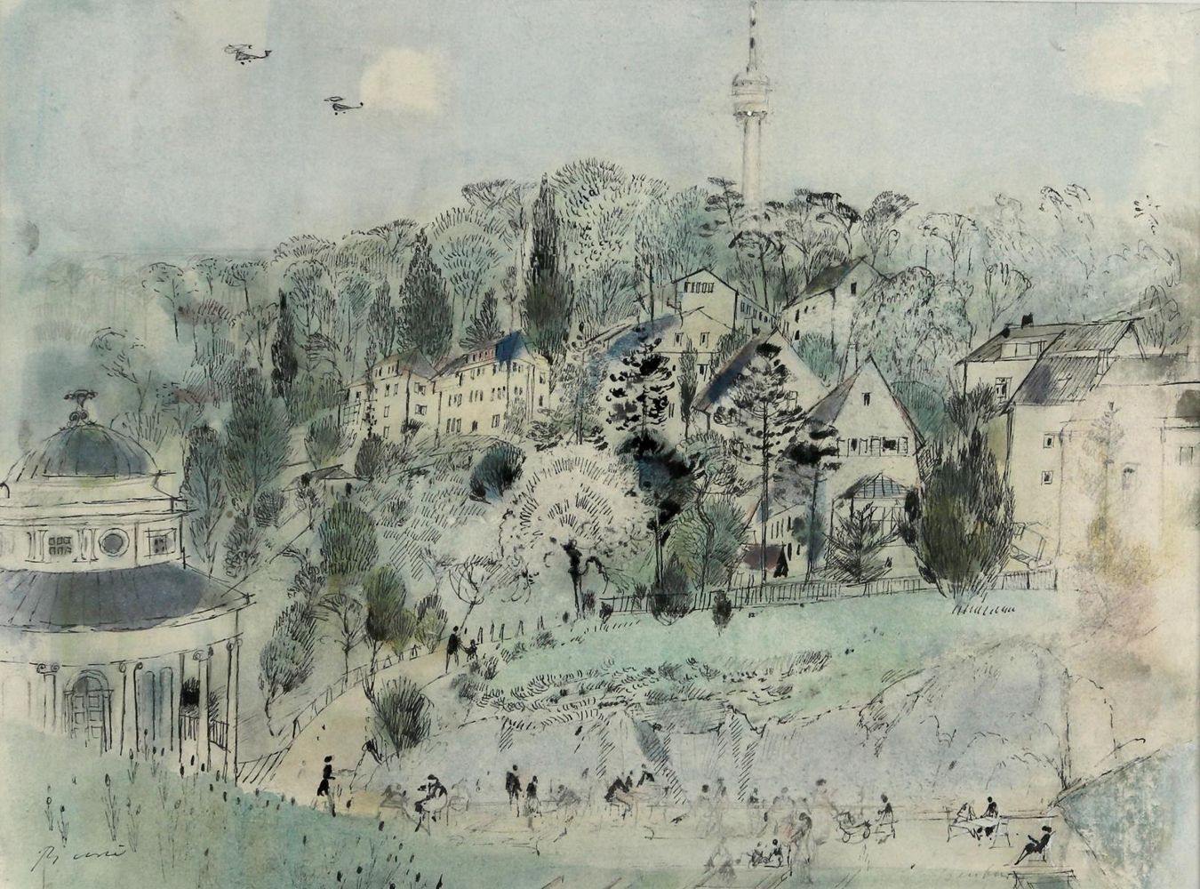Große Abbildung Nr.1: 136-2988 Stuttgart: (Deutschland)