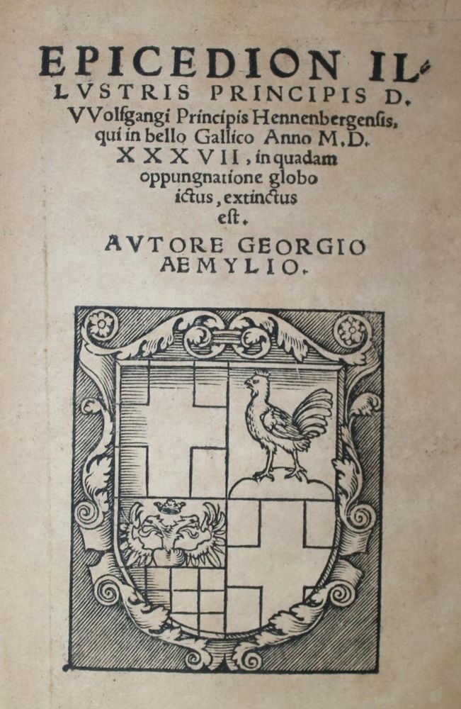 Große Abbildung Nr.1: 136-3 Aemilius,G. (d.i. G.Oemler).: (Alte Drucke, Handschriften und Theologie)