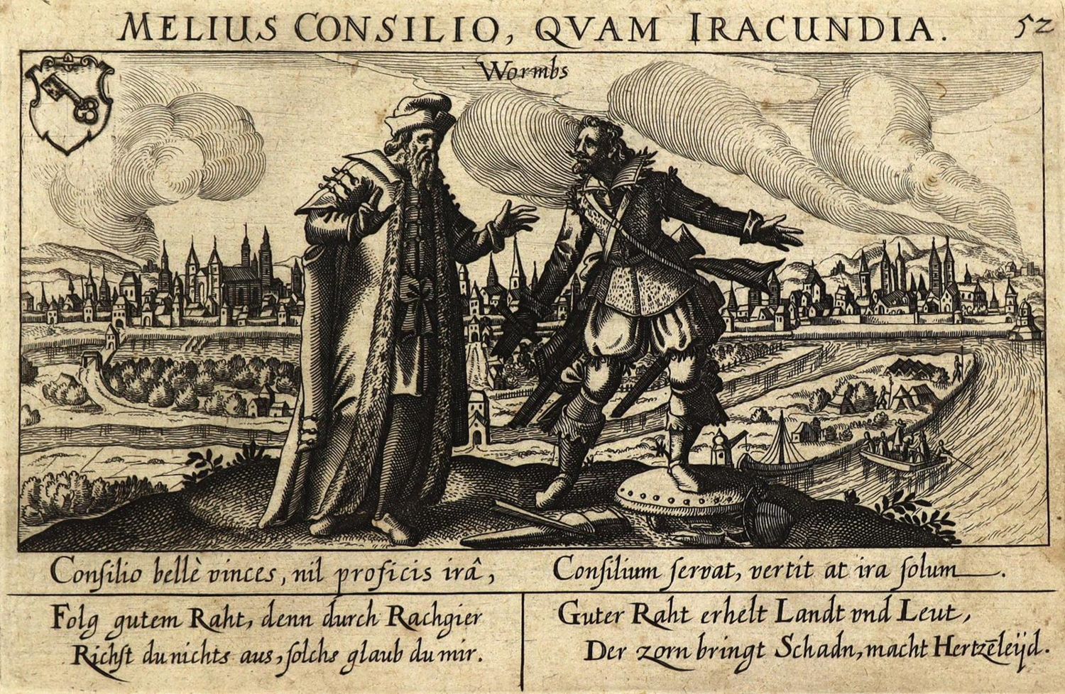 Große Abbildung Nr.1: 136-3003 Worms.: (Deutschland)