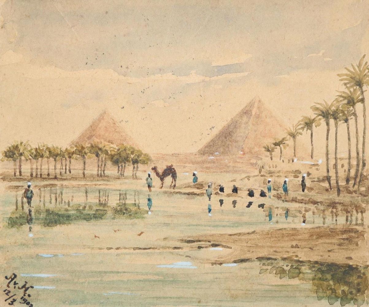 Große Abbildung Nr.1: 136-3008 Pyramiden: (Ausland, Ägypten)