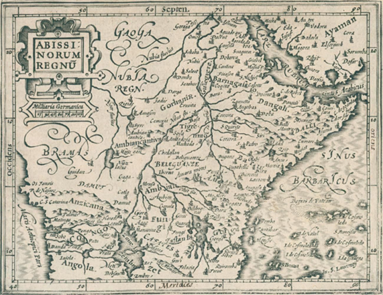 Große Abbildung Nr.1: 136-3009 Abessinien.: (Ausland, Afrika)