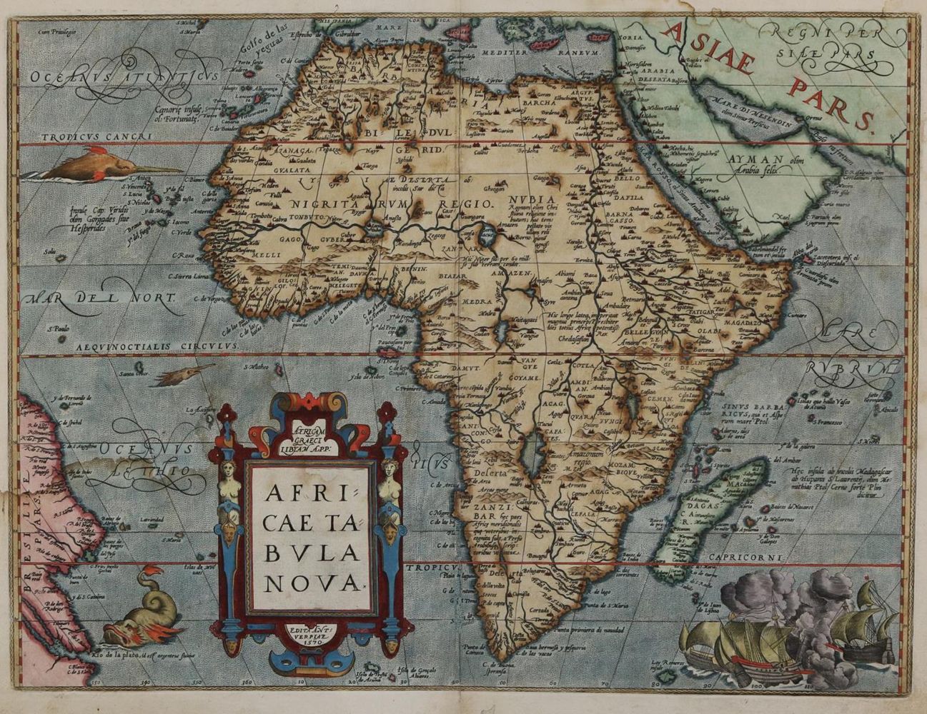 Große Abbildung Nr.1: 136-3010 Afrika.: (Ausland, Afrika)