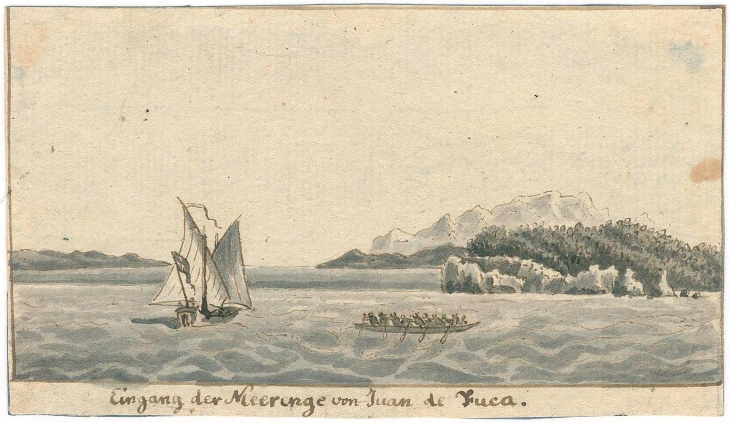 Große Abbildung Nr.3: 136-3013 Juan-de-Fuca-Straße.: (Ausland, Amerika)