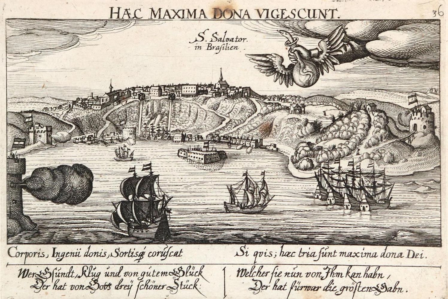 Große Abbildung Nr.1: 136-3015 Salvador da Bahia.: (Ausland, Amerika)