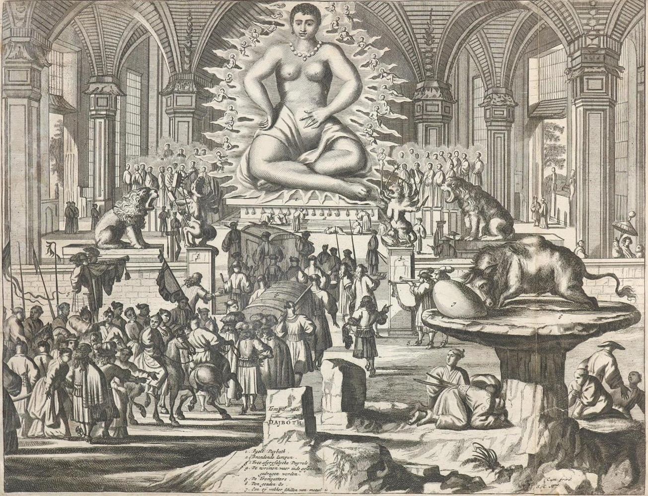 Große Abbildung Nr.1: 136-3020 Aa, Pieter van der.: (Ausland, Asien)